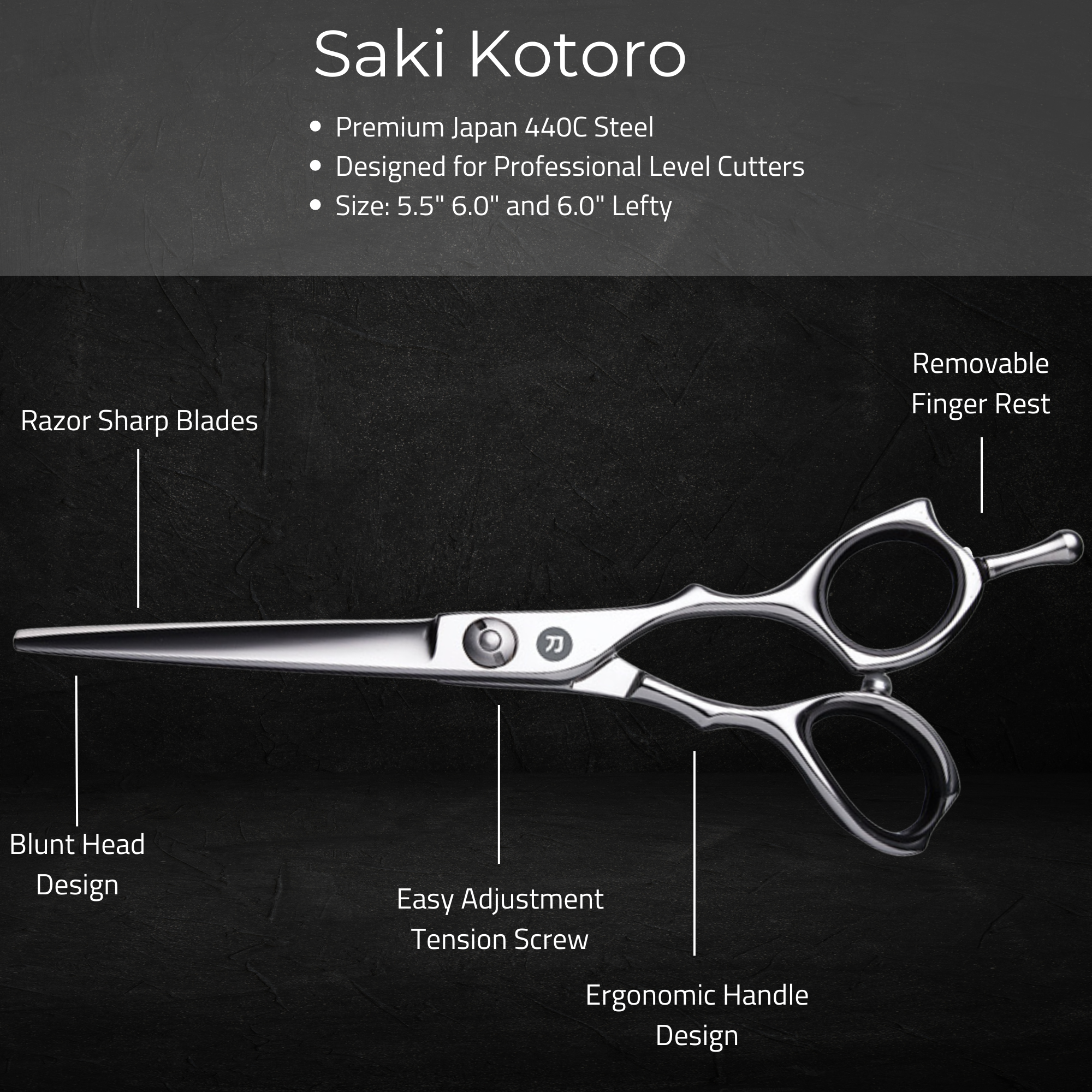 Kotaro Hairdressing Shears/Scissors